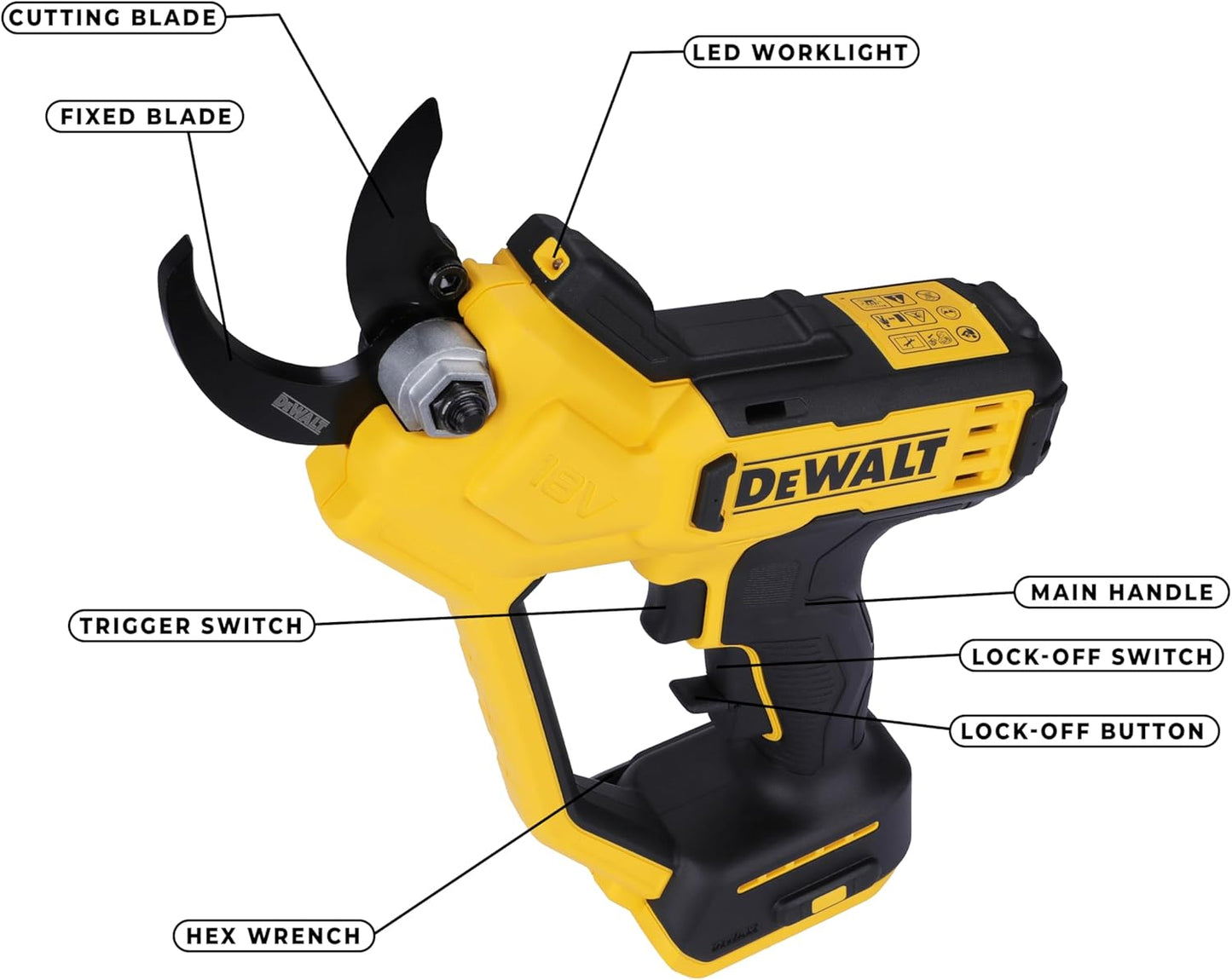 XR 18V Pole Pruner DCMPP568N-XJ