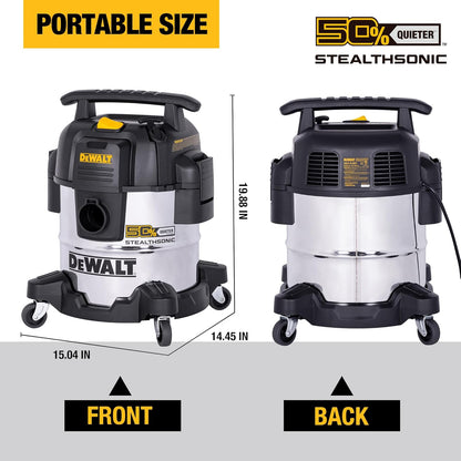 5‑Gallon Wet & Dry Vacuum DXV05S‑QTB