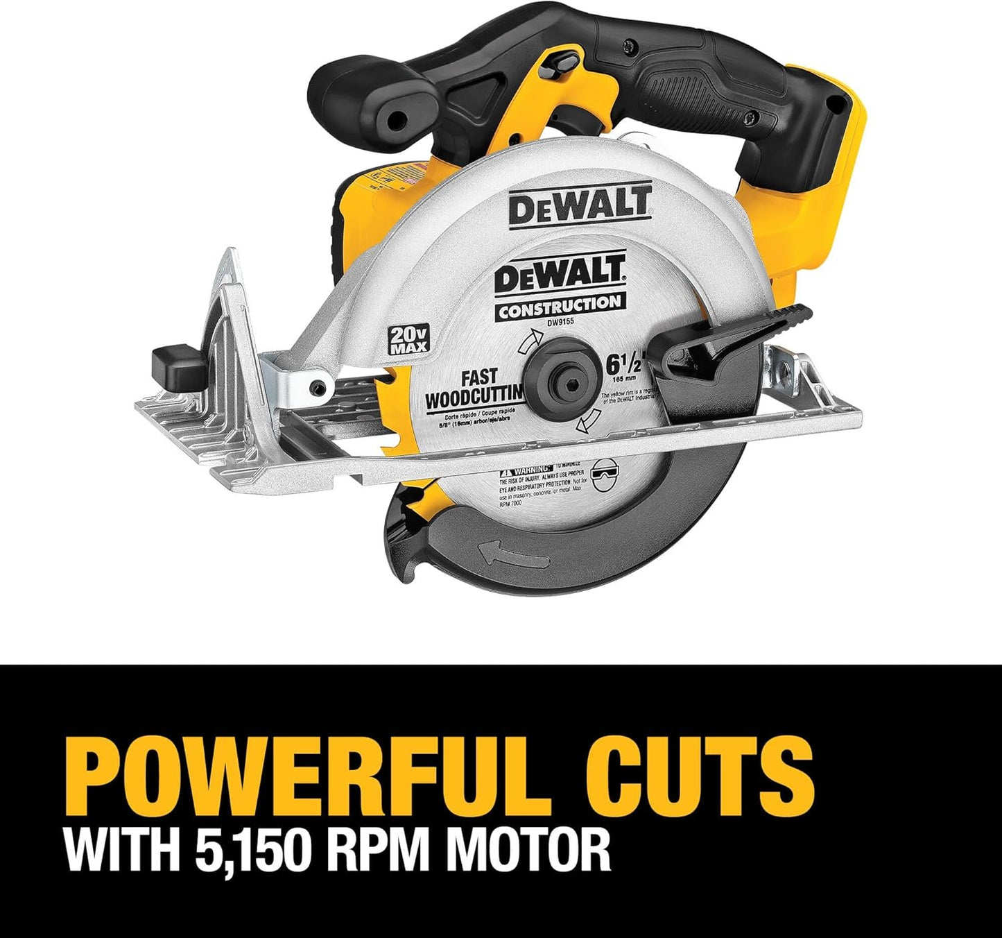 XR 18V Ø 165 mm Circular Saw DCS391NT-XJ